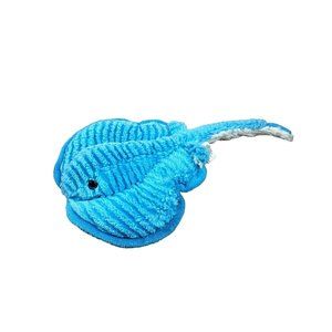 Rinco Stingray Blue White Plush Novelty Sea Creature Stuffed Animal 2011 Toy 13”